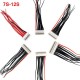 Balance Lead 7S 8S 9S 10S 11S 12S Lipo Battery Charge Wire with XH2.54 Head 20CM 22AWG Silicone Cable JST-XH Plug