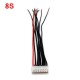 Balance Lead 7S 8S 9S 10S 11S 12S Lipo Battery Charge Wire with XH2.54 Head 20CM 22AWG Silicone Cable JST-XH Plug