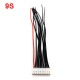 Balance Lead 7S 8S 9S 10S 11S 12S Lipo Battery Charge Wire with XH2.54 Head 20CM 22AWG Silicone Cable JST-XH Plug