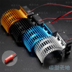 RC 1/10 540 550 Motor Heat Sink With Cooling Fan 03300 3650 3660 3674 HSP 03011 107051 7014
