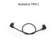 Data Cable For DJI Spark/MAVIC Pro/Air 1Mavic 2 /Mini Control Micro USB to Lighting/Type C/Micro line for IPhone /Pad For xiaomi