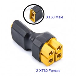Adapter XT60 MALE TO 2XT60-FEMALE