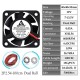 Ball Bearing 12V 0.05A 4cm 40mm 40x40x10mm 4010B 2pin Brushless Cooling Fan
