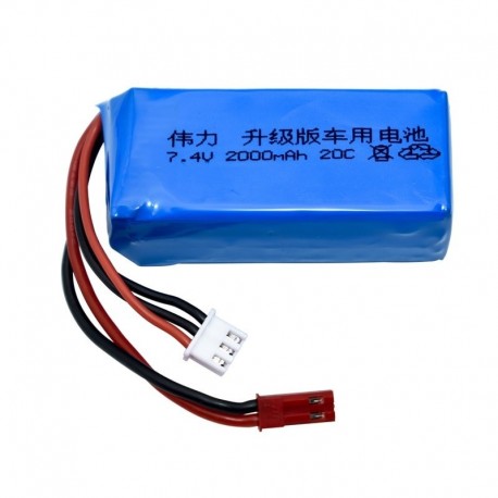 Upgrade 7.4V 2000mah LiPo Battery For Wltoys V353 A949 A959 A969 A979 k929 903048 7.4v Battery