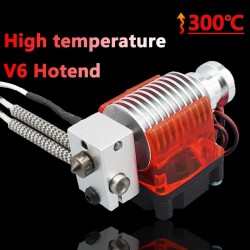 E3D V6 Hotend Kit High temperature version 300 degrees 3D Printer Parts 0.4/1.75mm J-head Remote extruder 12V 24V