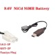Charger for NiCd NiMH battery Input 100v-240v Output 7.2v 250ma with Tamiya Plug
