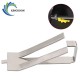 KINGROON 4pcs Stainless Steel Glass Heated Bed Clip Clamp 3D printer parts Heatbed clip For Ultimaker Build Platform Retainer