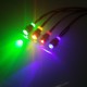 RC On-Road Car LED Night 5mm White And 3mm Red Headlamps