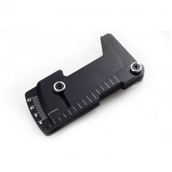 1PC Aluminum Camber Gauge&Ride Height Gauge Tool/Adjustable Ruler For Adjusting Height And Wheel Rim Camber RC Model Car HSP