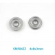 MF84ZZ 4x8x3 mm Stainless Steel Flange Deep Groove Ball bearing shielded 4*8*3mm