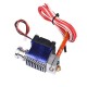 3D V6 remote extrusion head extruder with Thermistors Cartridge Heater 1.75mm J-HEAD hotend short