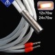 Mellow 1pcs 3D Printer Parts Heating Tube 6*20mm 12V 24V 70W Ceramic Cartridge Heater for Mk8 cr10 Ender 3 E3D v6 HotEnd J-Head