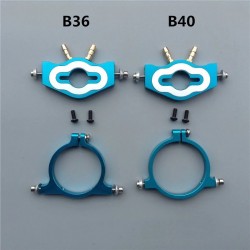 1set B36/B40mm Motor Fixed Seat Aluminum Front/Rear Fixing Ring/Mount Water-cooling for RC Brushless Electric Boats