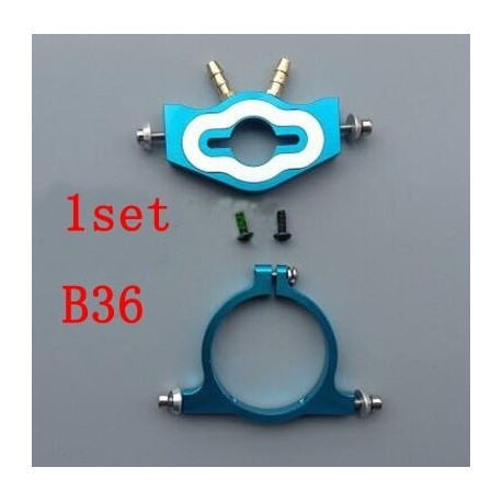1set B36/B40mm Motor Fixed Seat Aluminum Front/Rear Fixing Ring/Mount Water-cooling for RC Brushless Electric Boats