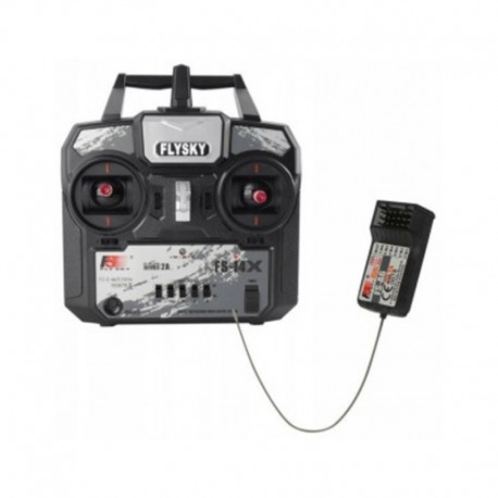 Flysky FS-i4X 2.4G 4CH AFHDS RC Transmitter Remote Control With FS-A6 Receiver