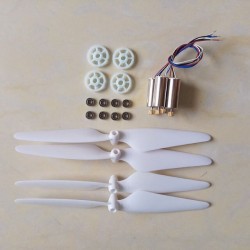 Motor engines with metal gear for Hubsan X4 H502S H502E H502T H507A RC Quadcopter drone Spare Parts