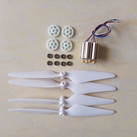 Motor engines with metal gear for Hubsan X4 H502S H502E H502T H507A RC Quadcopter drone Spare Parts