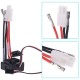 1060 Brushed ESC 60A 2-3S LiPo Waterproof Electric Speed Controller for RC 1/10th Touring Cars Buggies Trucks Rock Crawlers