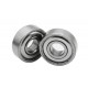 2PCS 607ZZ ABEC-5 Carbon steel bearings pieces Metal Sealed bearing