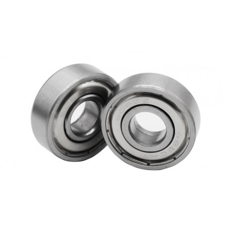 2PCS 607ZZ ABEC-5 Carbon steel bearings pieces Metal Sealed bearing