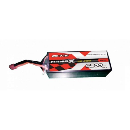 ManiaX 5200mAh 7.4V 60C HardCase 2S