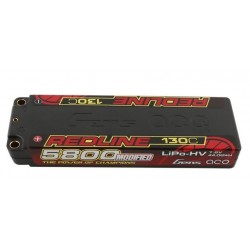 Gens ace Redline Series 5800mAh 7.6V 130C 2S1P HardCase 56 HV Ultra LCG LiPo