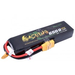 Gens ace 6500mAh 11.1V 60C 3S1P Lipo Battery Pack with XT90-Bashing Series