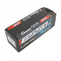 Gens ace 6550mAh 15.2V High Voltage 120C 4S1P HardCase Lipo 50 pack with Molex