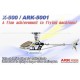 X-500 PRO CCPM EP HELICOPTER/ARK-5001(ARF 85% Assembled)
