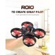 JJRC R010 Mini 2.4G 6-Axis Gyro with Headless Mode Brushed RC Drone Quadcopter RTF