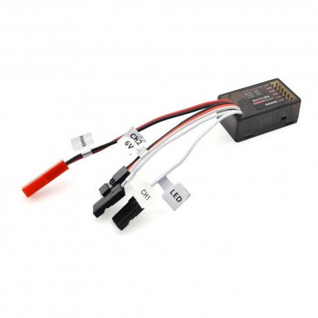DumboRC 10A Brushed ESC Two Way Speed Controller with Brake for RC Vehicle Models Car Boat Tank Airplane