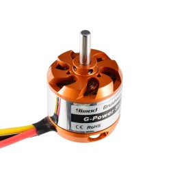 D3536 1450KV Brushless Outrunner Motor with 2-4s Lipo
