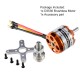 D3536 1450KV Brushless Outrunner Motor with 2-4s Lipo