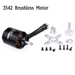 3542 1250KV/1000KV Brushless Outrunner Motor 5.0mm Shaft Compatible 2-4S Lipo/50A ESC FPV Multirotor Quadcopter