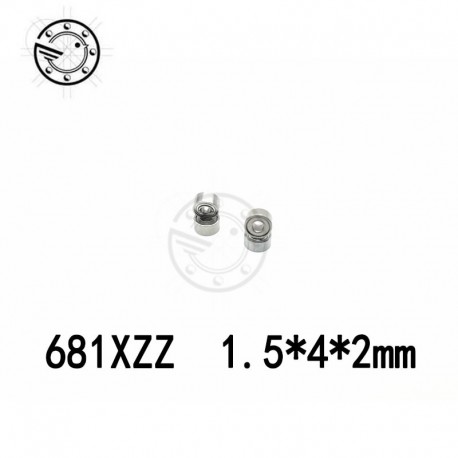 681XZZ deep groove ball bearing 1.5x4x2mm miniature bearing