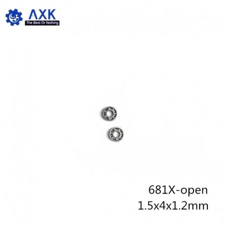 681X-OPEN Ball Bearing 1.5*4*1.2 mm Non Standard 681X Deep Groove