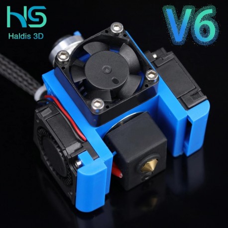 All Metal V6 J-head Hotend Bowden Extruder Kit For E3d V6 Hotend Cooling Fan Bracket Block 3D Printers Parts