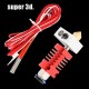 CR8 12V/24V J-head Hotend Extruder 1.75mm Long Distance Remote Hotend Extrude 0.4mm Brass Nozzle spare parts for 3d printer