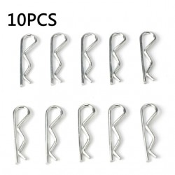 RC 1/14 Body Clips Pins Bend Post Remote Control Car Parts Truck Buggy Shell for 1:14 rc car (10Pcs)