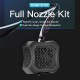 Creality Assembled Extruder Hotend Kit with 0.4mm Nozzle Aluminum Heating Block 100K Ohm Thermistor 24V for Creality Ender-3 V2