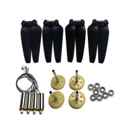 JD22S E520S E520 S162 gps rc drone Quadcopter parts foldable propeller blades CW CCW engines motors gears bearing