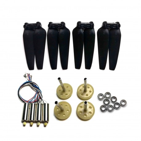 JD22S E520S E520 S162 gps rc drone Quadcopter parts foldable propeller blades CW CCW engines motors gears bearing