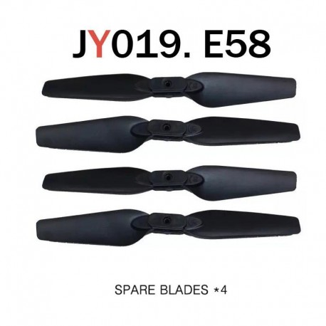 JY019 Propeller E58 RC Drone Accessories Foldable Propeller Props Blades