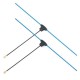2 Pcs BETAFPV ExpressLRS ELRS 46/80MM 2.4GHz 868/915MHz Omnidirectional Dipole T Antenna for RC Receiver