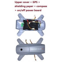 JJRC X16 5G WIFI FPV GPS 6K RC Quadcopter Spare Parts Body Cover+GPS+compass+on/off power