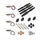 VISUO XS812 GPS RC Quadcopter Upgrade Bearing Engines blade Main gear motor gear Aluminum Shaft Propellers Cover spare parts