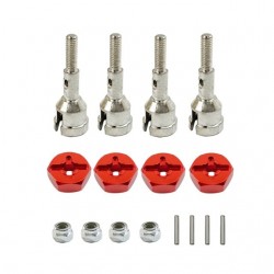 On-road Racing Wheels Conversion Set For RC 1/18 Wltoys A959 A969 A979