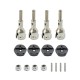 On-road Racing Wheels Conversion Set For RC 1/18 Wltoys A959 A969 A979