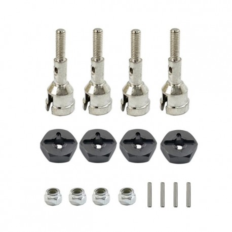 On-road Racing Wheels Conversion Set For RC 1/18 Wltoys A959 A969 A979