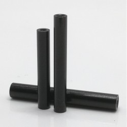 M2 Black round aluminum standoff Column rods 10PCS